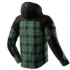 KOSZULA MOTOCYKLOWA REBELHORN SHIFTER BLACK GREEN 5XL